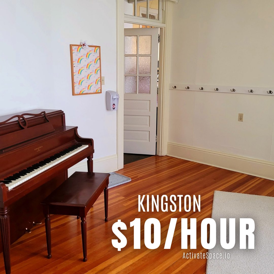 activatespace's tweet photo. 🔎 SPOTTED: Approx. $10 / hour  

💒 Meeting Room  

📍 Kingston 

__________ 
Find affordable space anywhere. #ActivateSpace 

__________ 
*All prices are subject to change. 

#Kingston #Ontario https://t.co/wFE9ALkuGb