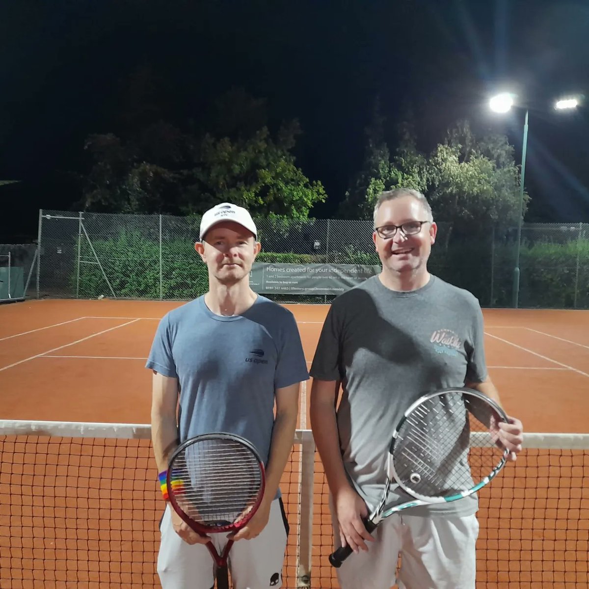 GGSTennis's tweet photo. Congratulations to our Stars and Stripes winners @AndrewBothamley and @sportingpat at the latest US Open themed tournament on Sunday! 

Great evening had by all. Come down and give tennis a try. Everyone welcome! 

#lgbtq #allies #Newcastle #northeast #tennis #tournamentweek https://t.co/oZwdShP9cP