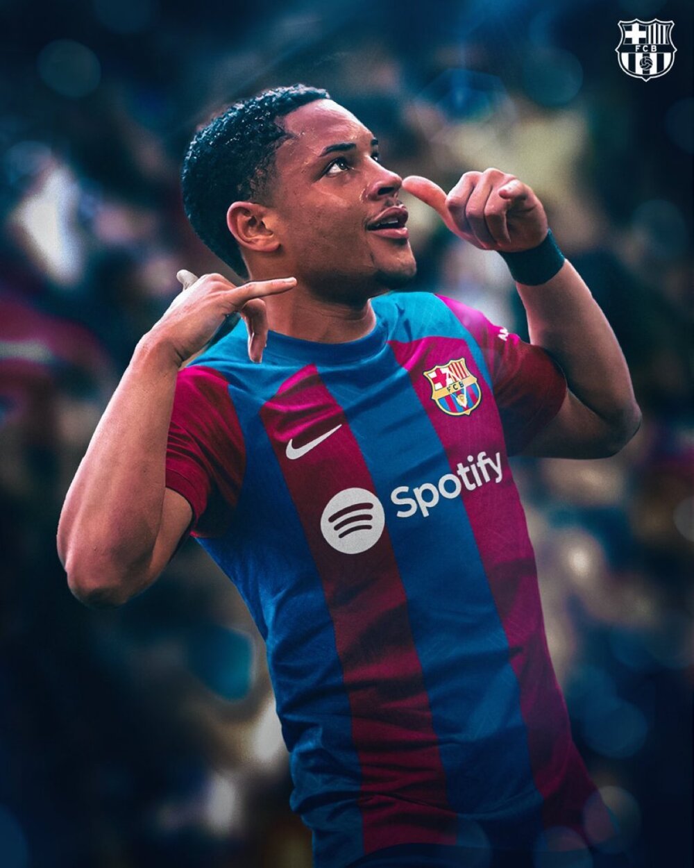 Barça Universal on X: Vitor Roque: I still have the idea of playing with  Athletico. If everything goes well with the recovery, I think I'll play.   / X