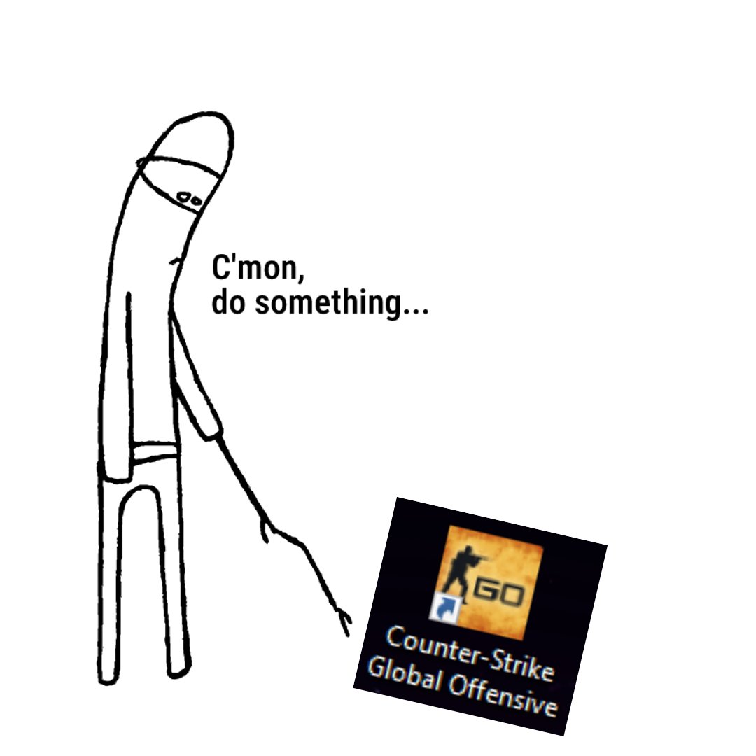 <a href="/CounterStrike/">CS2</a> Every Counter Strike player rn (it's Wednesday):