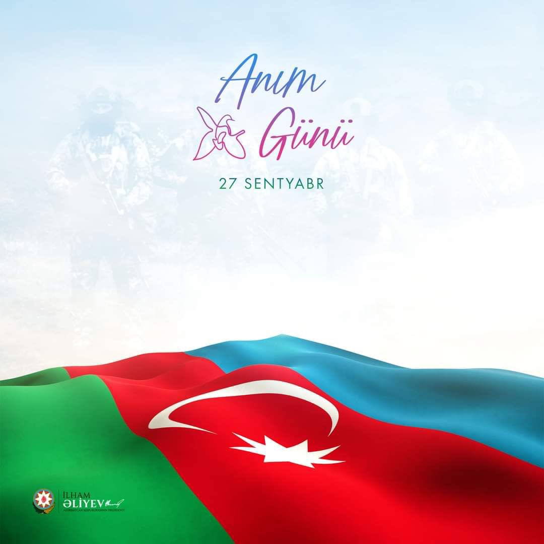UlviyyaZulfikar's tweet photo. 27 September 2020.
We remember with pride!
#Animgunu
#QarabağAzərbaycandır #KarabakhisAzerbaijan https://t.co/HZ75RraNIF