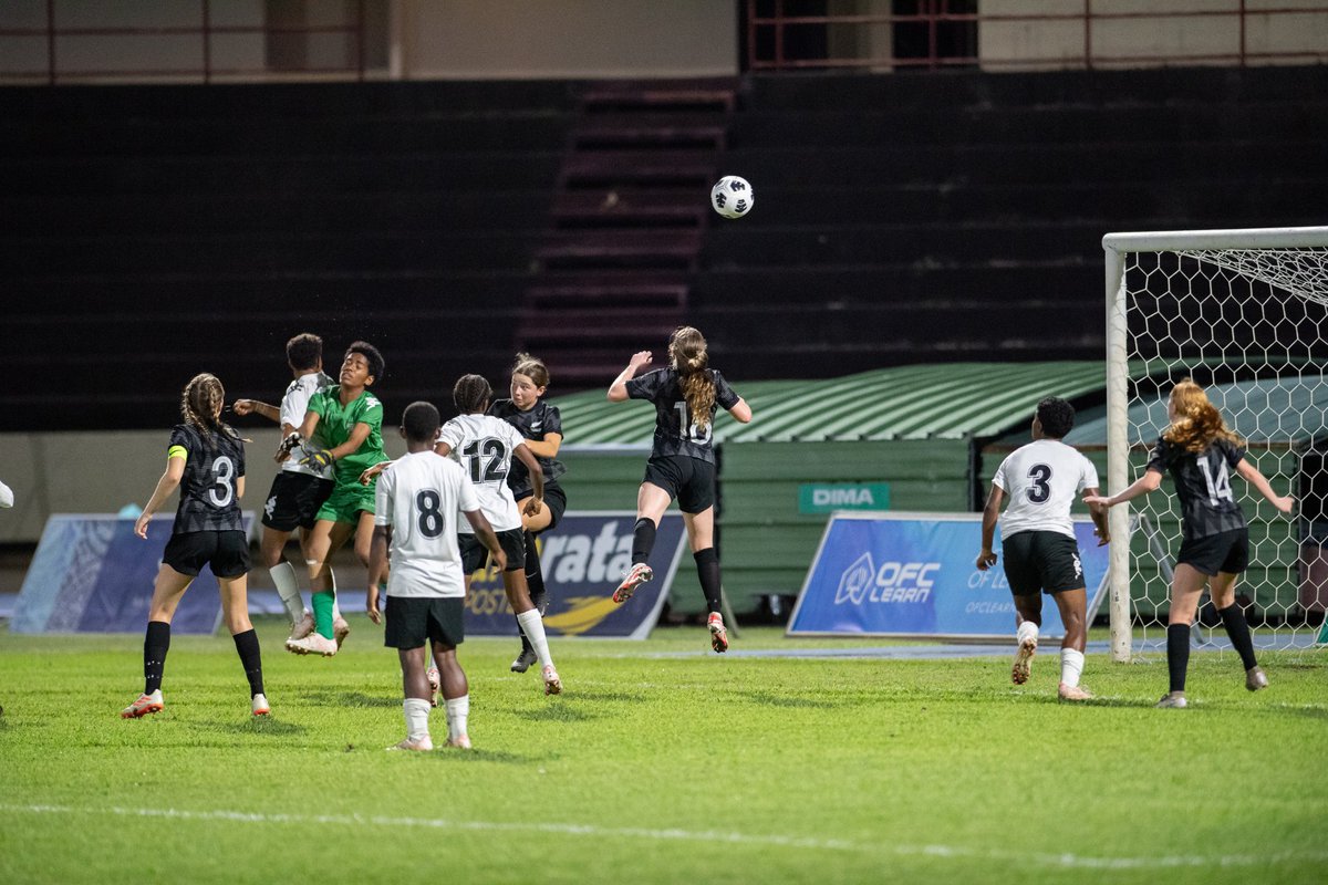OFCfootball's tweet photo. PHOTOS | Check out the photos from the pulsating final between New Zealand and Fiji 🇫🇯🇳🇿⚽
#OW1623 #WEfootball https://t.co/Vd4wCzeBKM