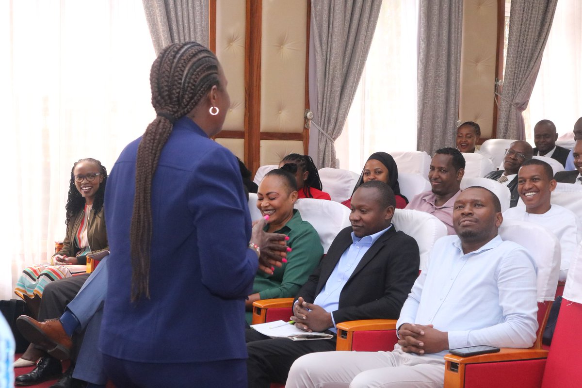 NGAAF_KE's tweet photo. The @NGAAF_KE County coordinators' induction program, currently in its third day at the Embu @KSGKenya. The day's proceedings were officiated by the esteemed Host Women Representative, Hon. Pamella Njeru @DoubleN014, who highly commended the initiative. She emphasized the 1/4 https://t.co/AkMXSA2Ahs
