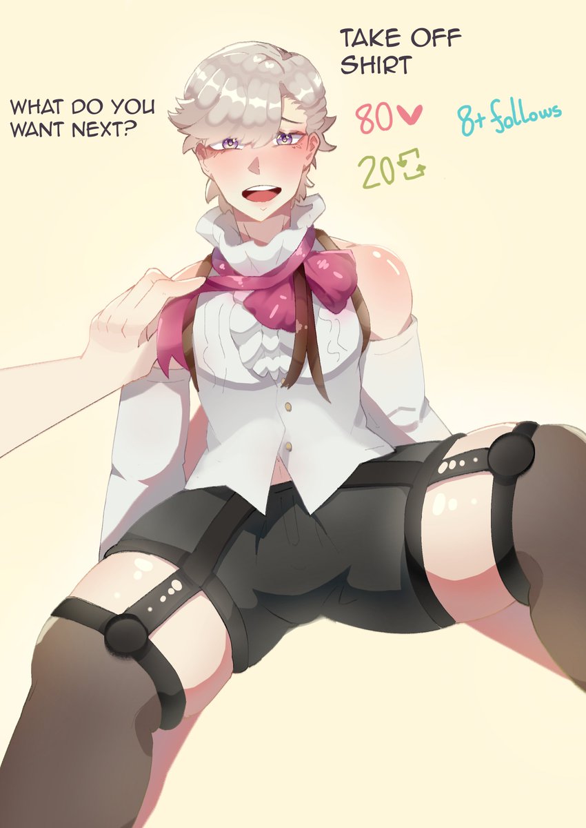 GaryBobDarkness's tweet photo. It's femboy time again. Strip Lyney of even more clothes now! (Yeah lets see him shirtless!)
#gesnhin #Lyneyther #aether #GenshinImpact https://t.co/mG6vC7PIaE