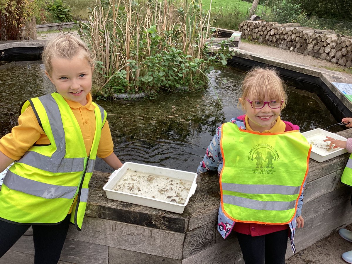 MrsGrayStJames's tweet photo. Lots of fun on our bug hunts today @martinmere @stjamesyear2 https://t.co/970B287YZh