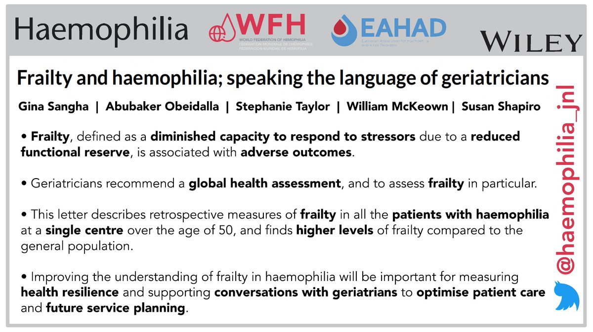 Haemophilia Journal tweet media