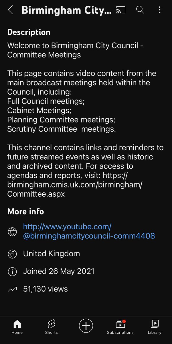 For those unable to attend the Smallbrook planning committee tomorrow Thursday 28th September 11am, here’s the link to livestream via YouTube &gt;&gt;&gt; youtube.com/@birminghamcit…