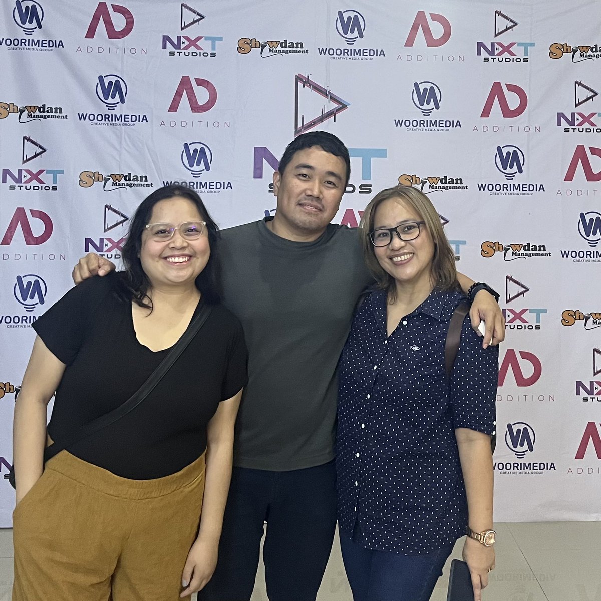 TheJeromeVargas's tweet photo. Happy to see you Te Wewe and @vanalariao! 

Muntik na ako kumanta ng @itsShowtimeNa theme 😅 https://t.co/bCVXTEcLbZ