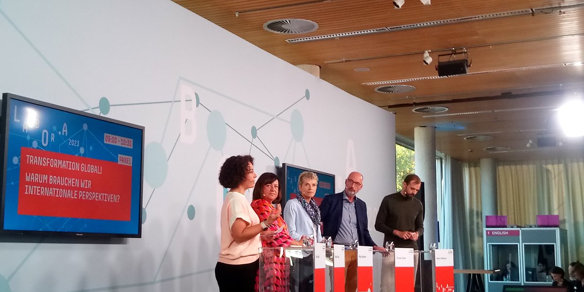 Auch wir sind heute in Berlin zur #labora2023 und freuen uns auf die vielen Perspektiven und Inputs zur sozial-ökologischen #Transformation <a href="/boeckler_de/">Hans-Böckler-Stiftung</a> <a href="/uni_kassel/">Universität Kassel</a> <a href="/SDG2030/">SDG2030</a>