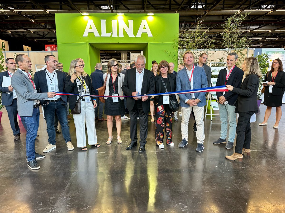 L’inauguration du salon est en cours