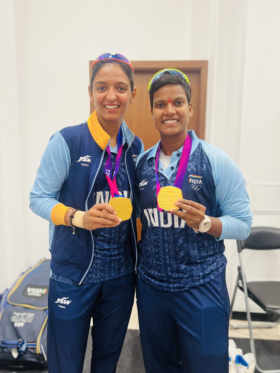 First Gold 🥇Medal in Asian Games for India in Cricket. 🏏 A medal made of determination, grit and hard work, turned into Gold by your endless love and support! Jai Hind! 🇮🇳 #Asiangames #DS6