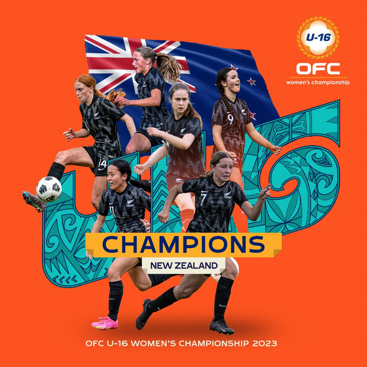 OFCfootball's tweet photo. Congratulations to New Zealand! The Kiwis are OFC U-16 Women's Championship winners and qualify for the 2024 FIFA U-17 Women's World Cup in the Dominican Republic next year!
🇳🇿🏆
#OW1623 #WEfootball https://t.co/oJvmJjbZ2d