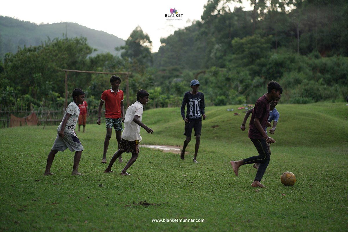 Playing football in the cradle of nature with your barefoot in a picturesque setting.

Discover Munnar's verdant beauty and embrace diverse cultures – Happy World Tourism Day!!

#WorldTourismDay2023
#WorldTourismDay 
#WorldTourismDay23 
#keralatourism #football  #blanketmunnar