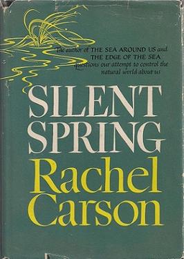 Rachel Carson's hugely important book "Silent Spring" was published OTD in 1962.  It prompted the Kennedy administration through its President's Science Advisory Committee to issue a report on pesticide use, which acknowledged Carson's contribution to public awareness.