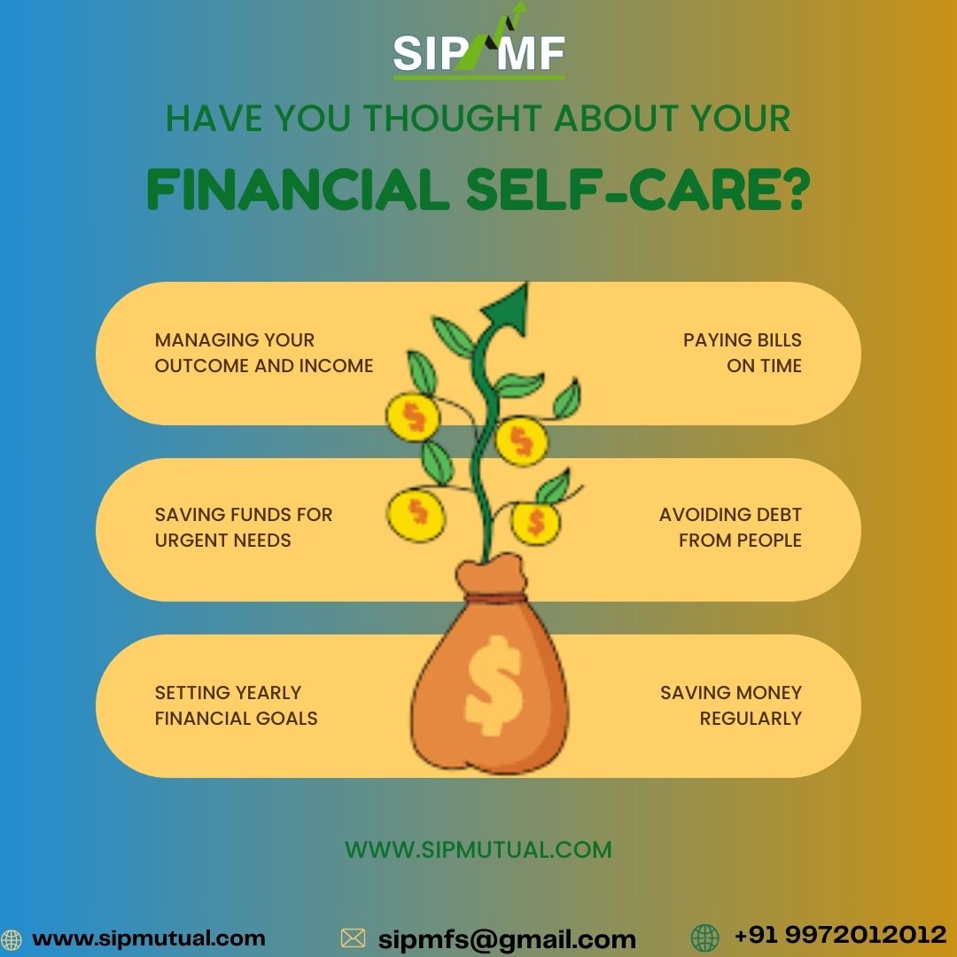 SIP_MF_LLP's tweet photo. Make self-care a priority - even when it comes to your finances. Discover the transformative power of SIP MF SERVICES LLP in taking control of your financial well-being. #TakeCharge #SIPMFServices #Finance #moneycontrol #savings #SIP https://t.co/2tkmLUXQ5K