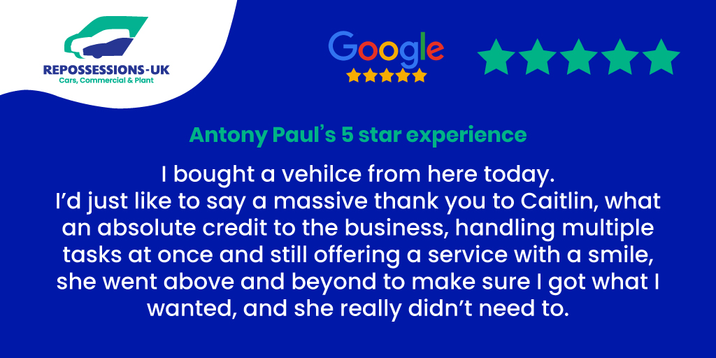 Repo_UK's tweet image. We always try to go above and beyond for our customers to make their car buying experience the best it can be 🌟

#trustpilot #dealership #feedback #carsforsale