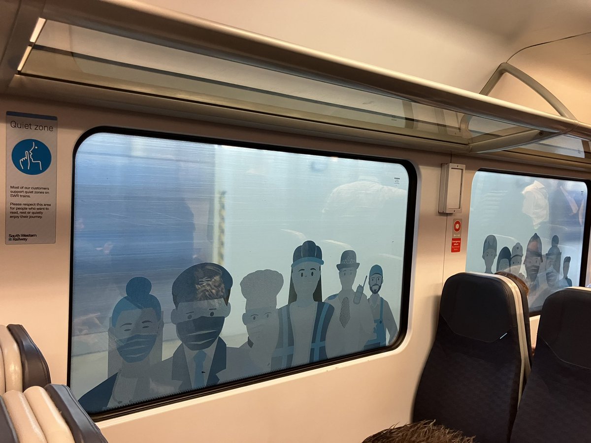 What’s ths <a href="/SW_Help/">SWR Help</a> - the joy of train travel is in part looking out of the window but this blocks views and is very claustrophobic - are they planned to be permanent? #BarnesBridge