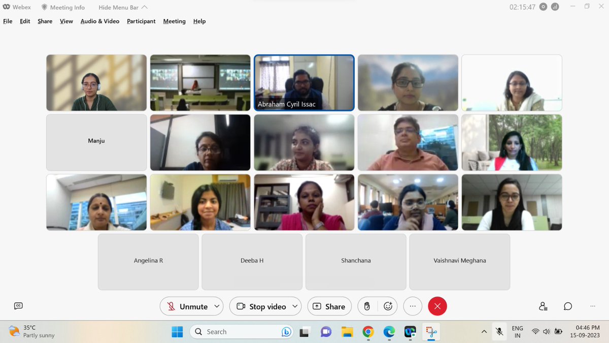 Research_DoMs's tweet photo. Dr. Abraham Cyril Issac, Assistant Professor at the School of Business, IIT Guwahati, India, delivered a lecture on "Morphological Analysis" at DoMS, IIT Madras on 15th September 2023.
#research #management #literature #review #literaturereview #morphological https://t.co/EWKChbp6mw