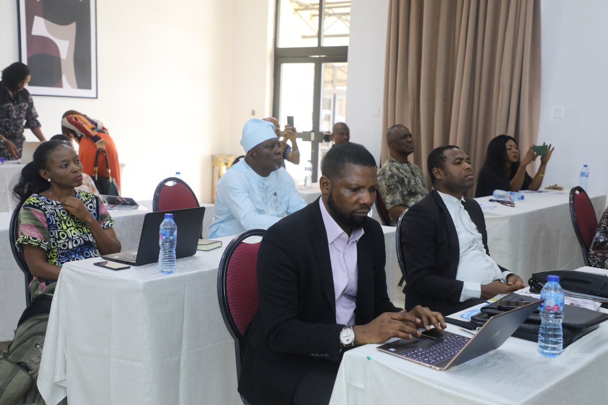 aneejnigeria's tweet photo. Presentation on Key Moments-Advocacy Spaces/Calendar by @johnoduk11 of @AFRODAD2011 on Day-2 of the Nat. Conf. on Debt &amp; Dev. Discussions were on critical spaces/events Nigeria CSOs can take advantage of to push forward the economic transformation agenda in addressing debt crisis https://t.co/9h9lG60Av8