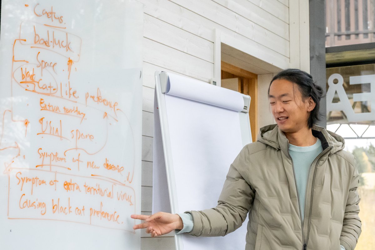 #IceLabCamp is off and running this week with 20 phd and postdoc researchers from universities across Sweden, Denmark, Netherlands, Finland, Belgium and the USA. Creative games unlock communication and the creative art of asking good research questions.
