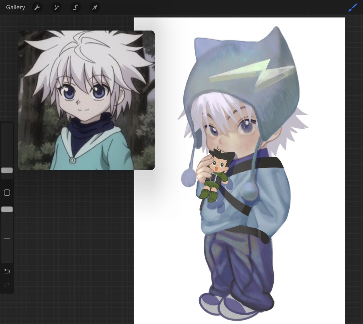 🐱🤏🏻💖 

#hxh #killua