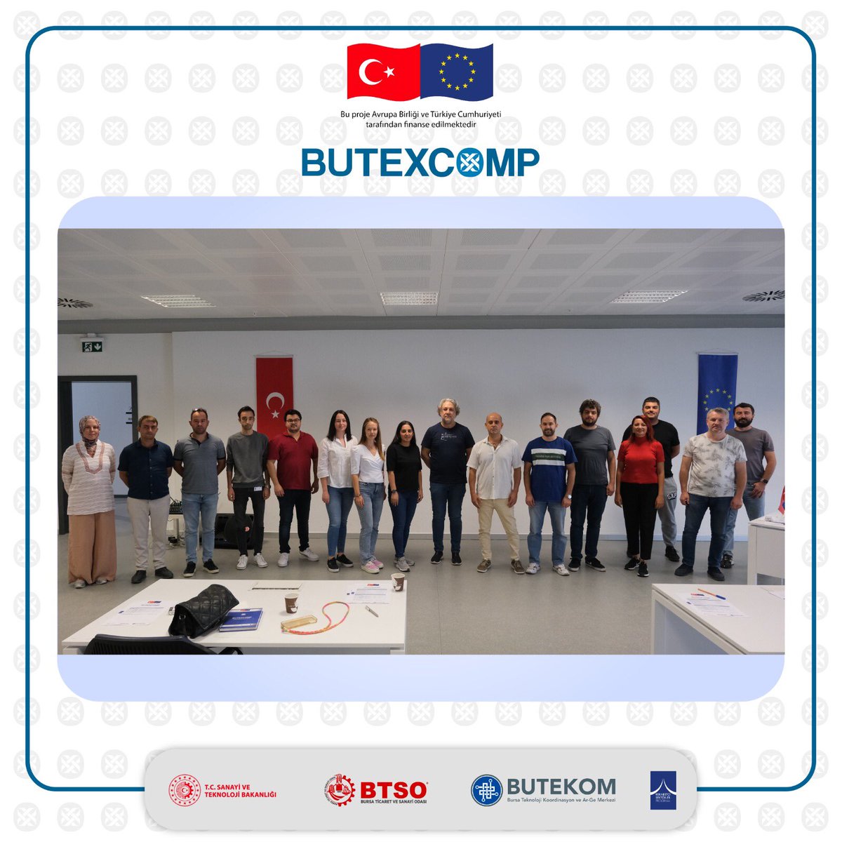 BuTexComp's tweet photo. Gökhan Pinaz tarafından ‘Kompozit Malzeme Üretim Teknolojileri ve Uygulamaları’ konu başlığında BUTEKOM’da gerçekleştirdiğimiz
eğitimi başarı ile tamamladık.
#BUTEXCOMP #eğitim #kompozit #üretim #teknoloji https://t.co/U9Bzq0YjG9