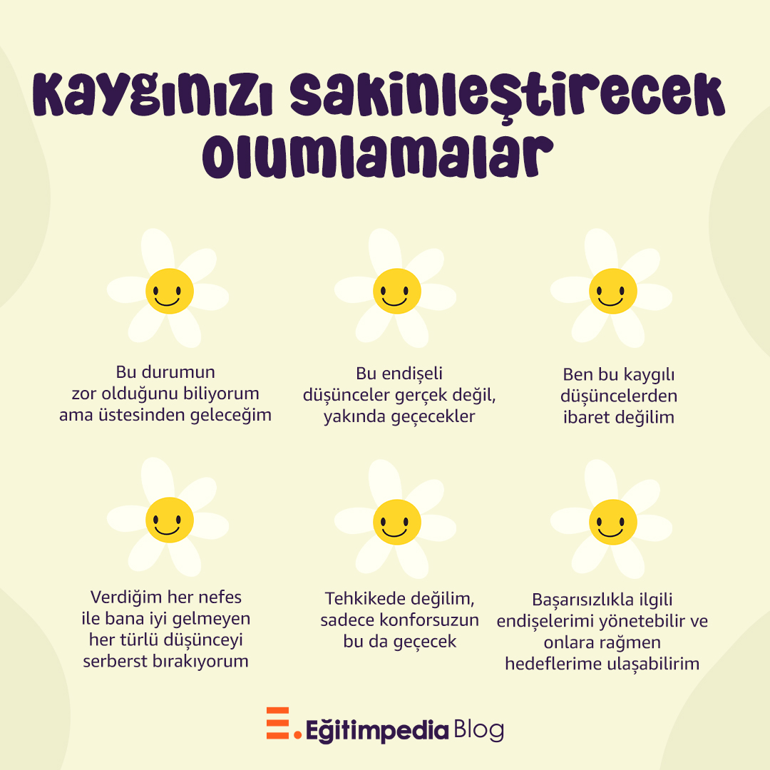 ⭐Motivasyon Köşesi⭐ 

Başarısızlıkla ilgili endişelerimi yönetebilir ve onlara rağmen hedeflerime ulaşabilirim...  

#Motivasyon #KendiniGeliştirme #Eğitimpedia #öğretmen #öğrenci #moderneğitim #eğitimöğretim