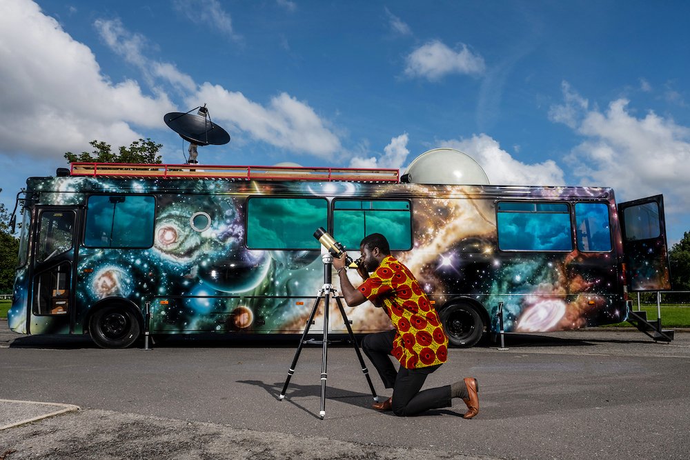Moon Palace, the incredible mobile observatory, will be at White Rose Centre on Saturday. Hop on board for art, astronomy and cosmic tea with our artist and scientist hosts. 11-5pm. Free!