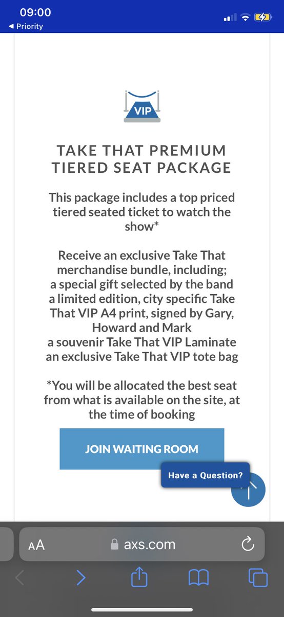 Vip packages for take that tour!!

#Takethat #ThisLifetour
