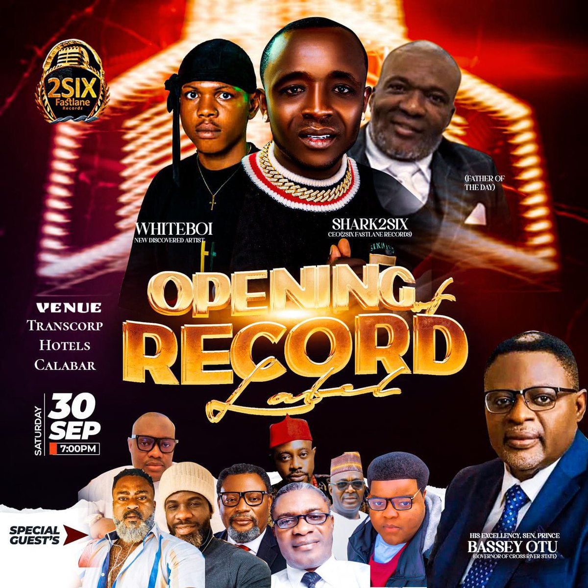 Calabarextreme's tweet photo. 3days to the unveiling of 2six Fastlane Record live in the city of CALABAR, 
Venue : Trancorp Hotel CALABAR
Date : 30th of September 2023
#AVeryGoodGirlNowShowing
#Highlights #Calabarextreme #calabar #JISOOatDiorSS24 #Tiger3 #EzraBridger #bbrightvc #BBNaijaAllStar https://t.co/EONRbg3XnQ