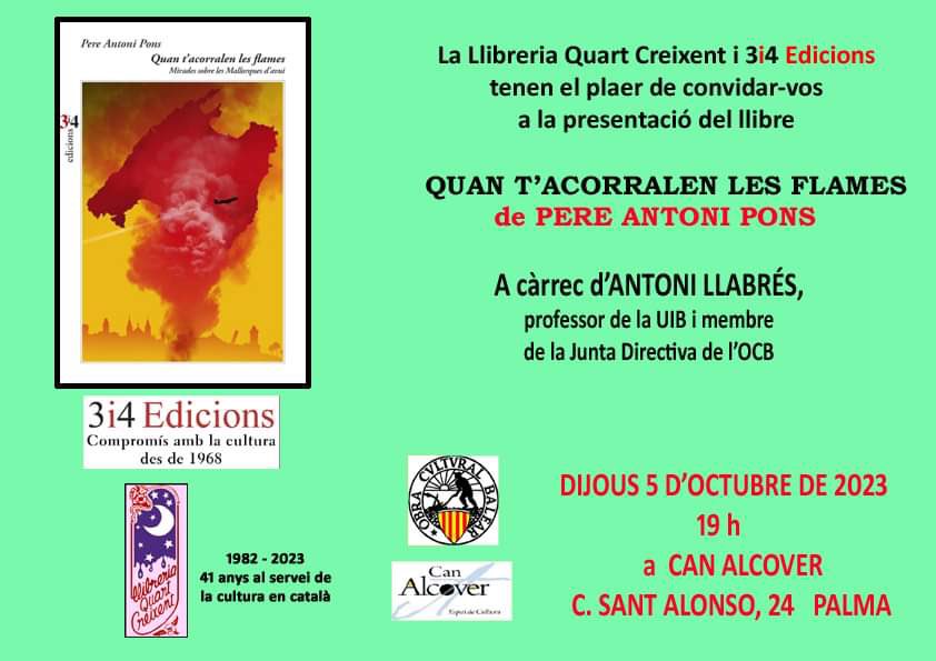 Octubre de presentacions a can Alcover