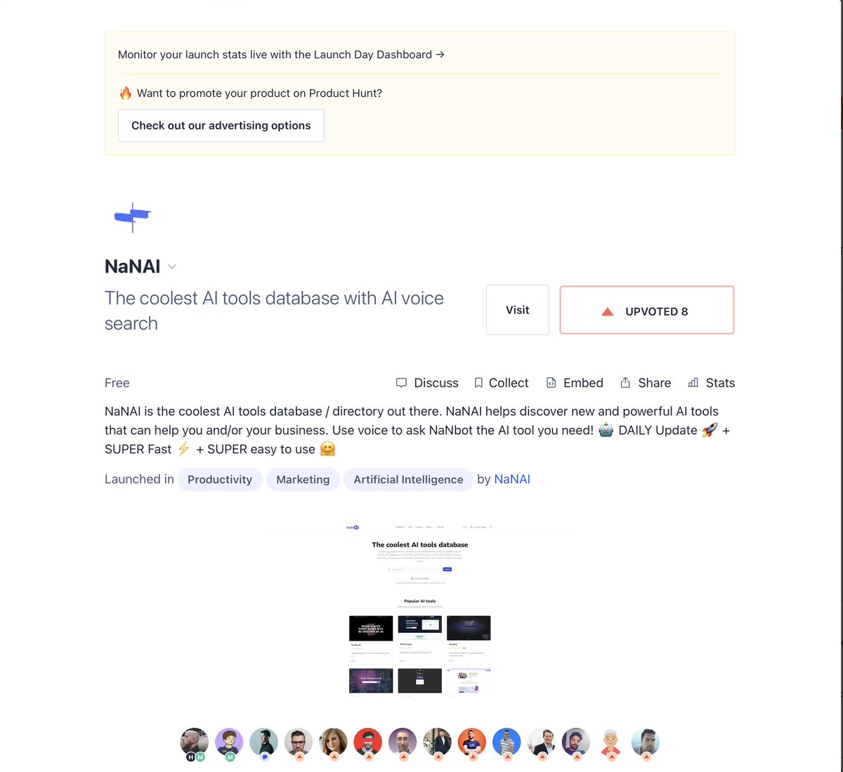 DanielPeris's tweet photo. .@NaNAItools and #NaNbot 🤖 are live on @ProductHunt 

Please, support and upvote us ➡️ https://t.co/NLfltFmbH0

Thanks SO MUCH in advance 😍😍😍 https://t.co/NHRCieLPUI