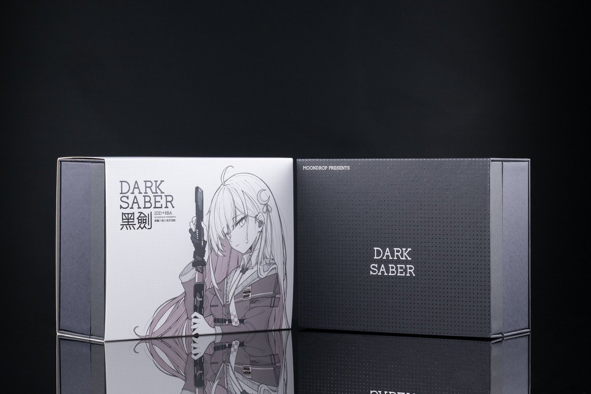 DARK SABER デザインがかっこいい ❕❕ #水月雨 #MOONDROP