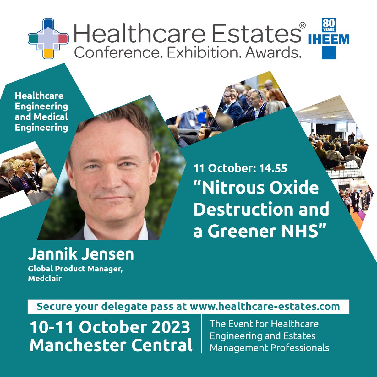 Medclair (@medclair1) on Twitter photo 📅 2 weeks until <a href="/HCEstates/">Healthcare Estates 2025</a> at Manchester Central! Explore our green N2O destruction tech at stand A8.
📢 Oct 11, 2:55-3:20 pm: "Nitrous Oxide Destruction and a Greener NHS" featuring <a href="/JannikJensen9/">Jannik Jensen🌳🏥🌍🇩🇰</a> from <a href="/Medclair1/">Medclair</a> among other great speakers.
You won't want to miss this!
#IHEEM 📅 2 weeks until <a href="/HCEstates/">Healthcare Estates 2025</a> at Manchester Central! Explore our green N2O destruction tech at stand A8.
📢 Oct 11, 2:55-3:20 pm: "Nitrous Oxide Destruction and a Greener NHS" featuring <a href="/JannikJensen9/">Jannik Jensen🌳🏥🌍🇩🇰</a> from <a href="/Medclair1/">Medclair</a> among other great speakers.
You won't want to miss this!
#IHEEM