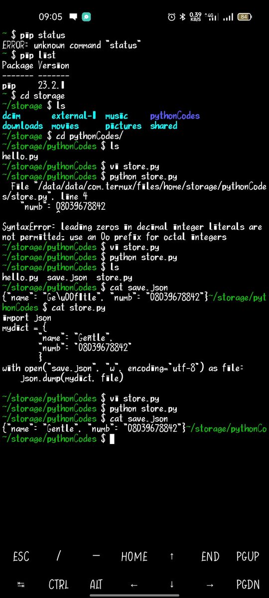inyang_iberedem's tweet photo. Android phone successfully configured to function as Linux os for python programming https://t.co/CrMshbaoUo