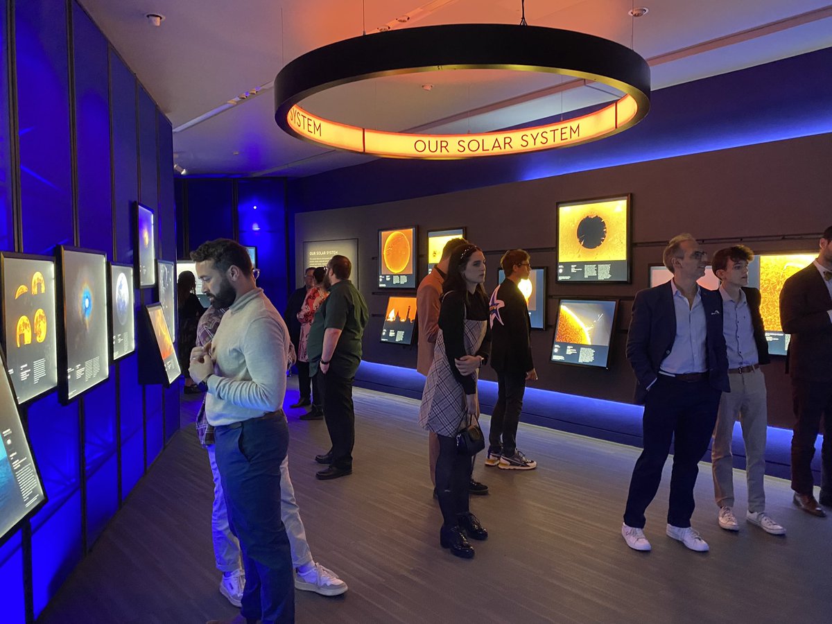 skyatnightmag's tweet photo. It was a pleasure to visit the new #APY15 gallery at the National Maritime Museum last night and meet some of the judges and winners. Such spectacular pictures in a unique setting - visit if you get the chance! ✨ @RMGreenwich @ROGAstronomers https://t.co/RY55axkPDl