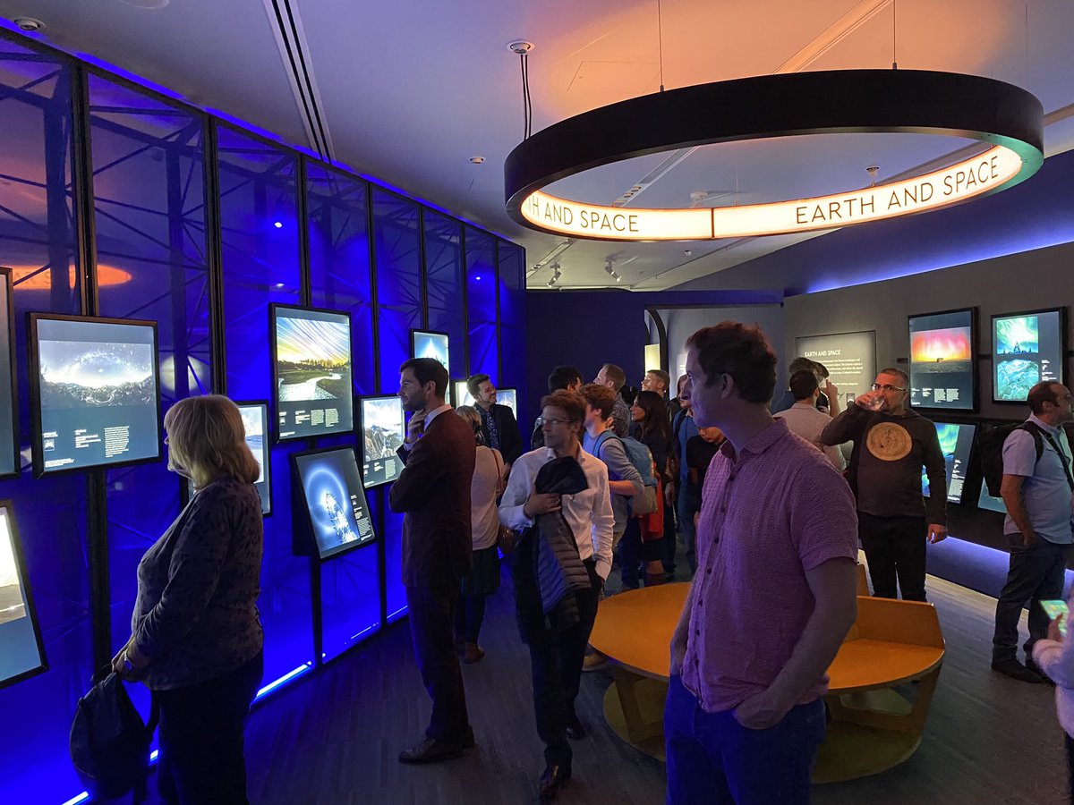 skyatnightmag's tweet photo. It was a pleasure to visit the new #APY15 gallery at the National Maritime Museum last night and meet some of the judges and winners. Such spectacular pictures in a unique setting - visit if you get the chance! ✨ @RMGreenwich @ROGAstronomers https://t.co/RY55axkPDl