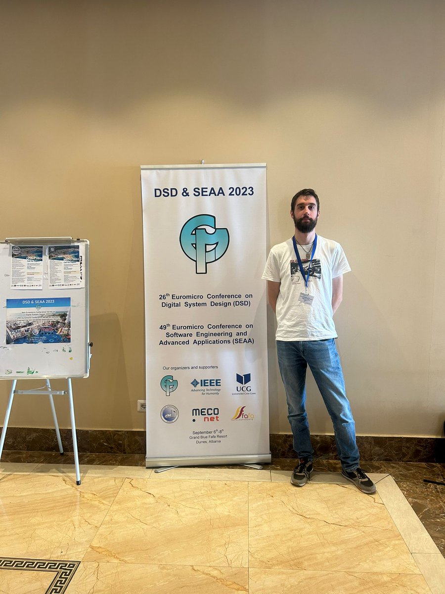 MetasatProject's tweet photo. 🧑‍💻👨‍💻👩‍💻Our colleagues from @IKERLANofficial and @BSC_CNS presented the paper titled "Unraveling the Mystery of NVIDIAs UM for SafetyCritical GPU systems" in the 26th Euromicro Conference Series on Digital System Design (DSD), held in Durres, Albania, on September 7th

👏👏👏👏👏 https://t.co/j6WylVOdod