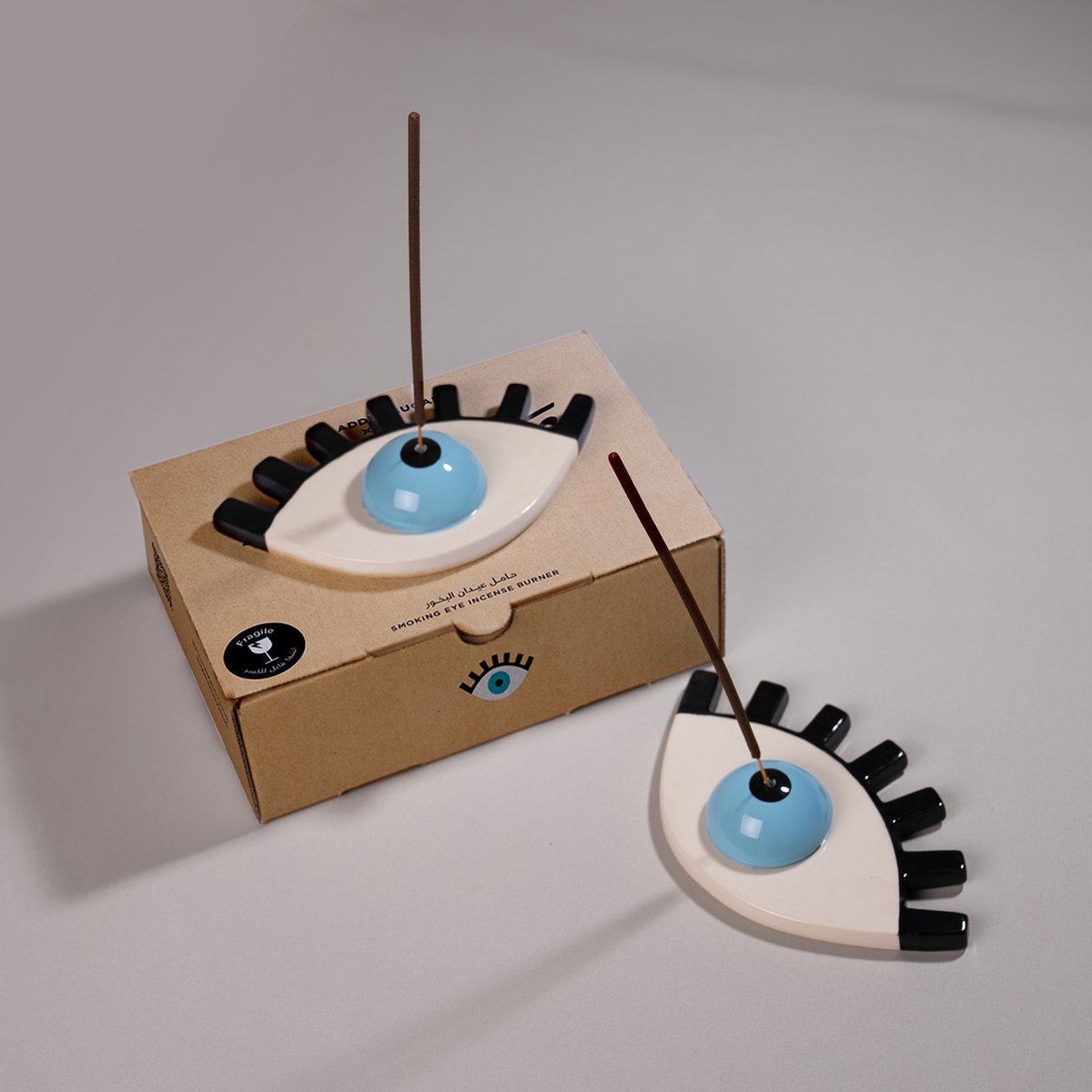 noaddedsugar_me's tweet image. حامل أعواد البخور &quot;عين فيها عود&quot; دائماً يجمّل المكان بتفاصيله المصنوعة يدوياً 💙
*أعواد لافندر هدية مع كل طلب &quot;عين فيها عود&quot;