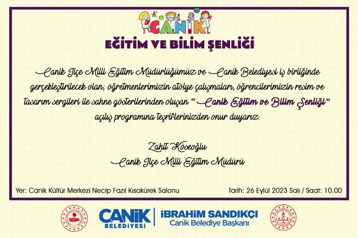 Ttmtalcanik's tweet photo. Standımız ile Canik eğitim ve bilim şenliğindeyiz.. https://t.co/wsrvCGYKiJ