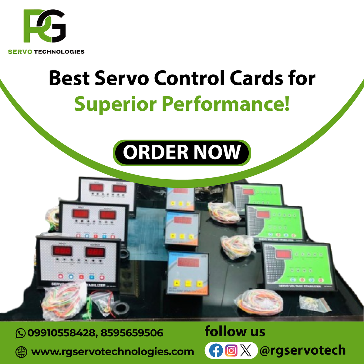 Rgservotech's tweet photo. Best Servo Control Cards! 🌐 
👇Connect with us now for more details
👉 https://t.co/XAT7YYj8Jm
📧 gautam.kapoor25@yahoo.com
☎ +91- 09910558428, 8595659506
#servocontrolcards #rgservotechnologies #stability #controlcards  #servocontrol #qualitycontrol #technologies #rgservo https://t.co/nLVB82Hh5v
