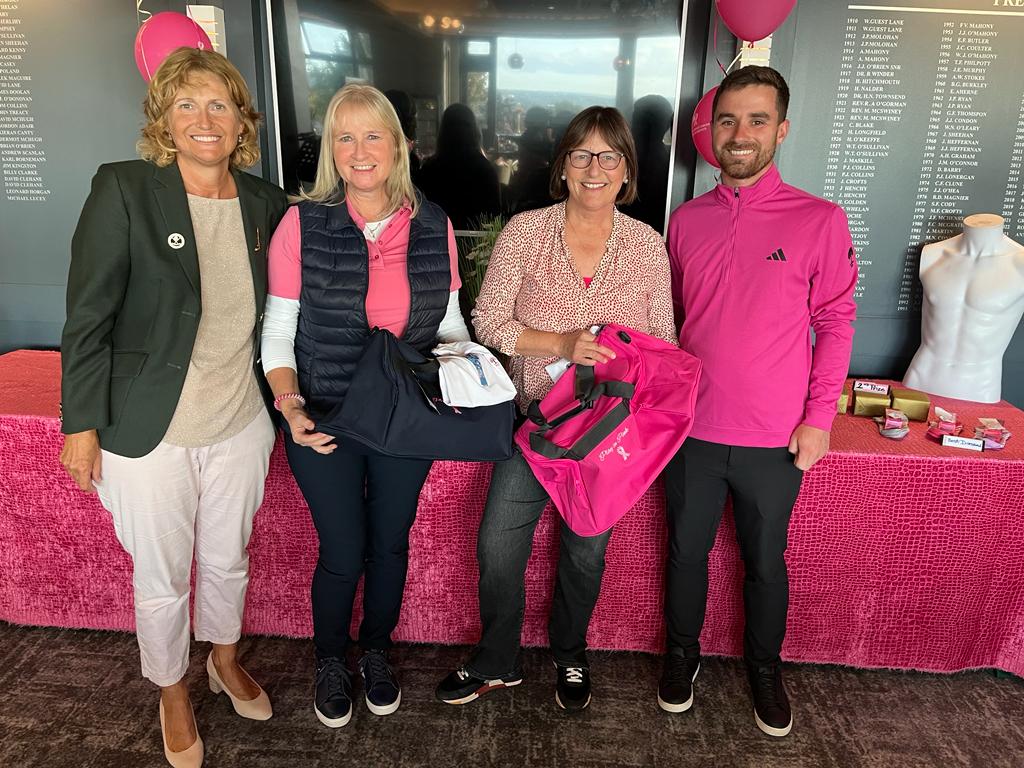 Douglasgolfclub's tweet photo. Prizewinners at yesterday's Play in Pink Charity Day in Douglas.
Thanks to Bernie Heffernan for the photos.

@jackahearne https://t.co/0wCUmuUTgz