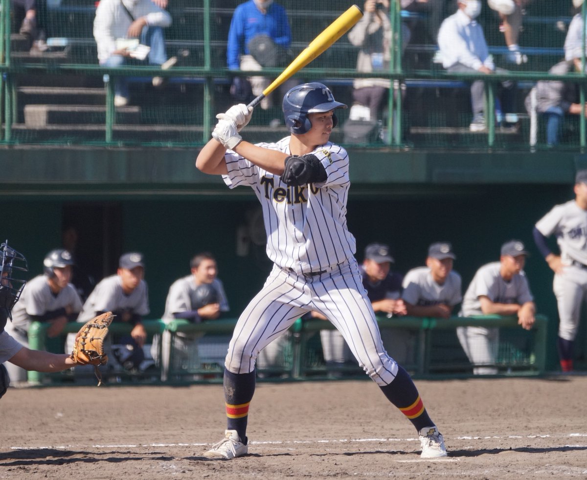 高校野球】帝京長岡3年の浮ケ谷航平内野手がプロ志望届を提出しました