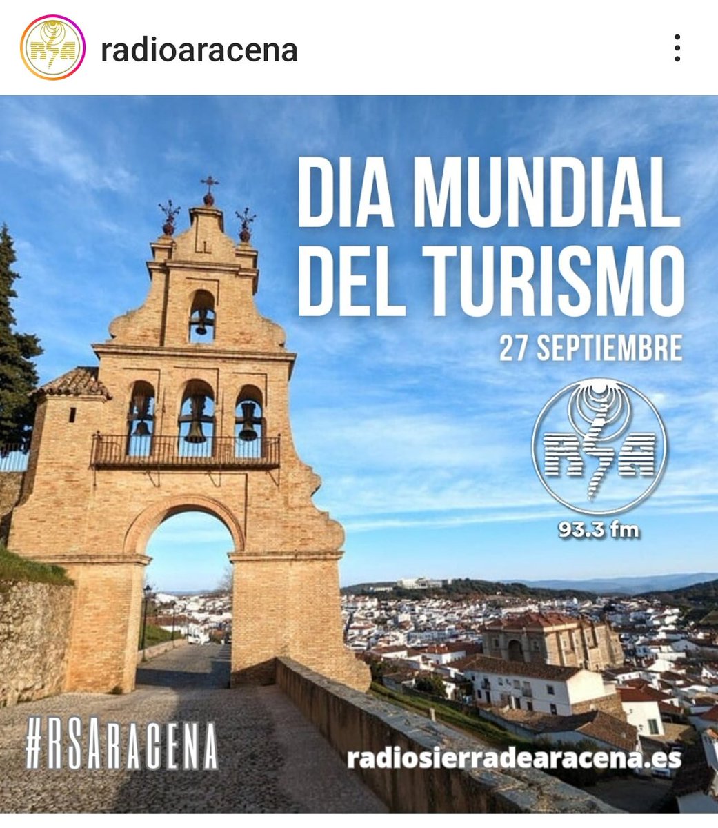 #diamundialdelturismo #turismo #sierradearacenaypicosdearoche #Aracena #Huelva #desdelorural #destinorural