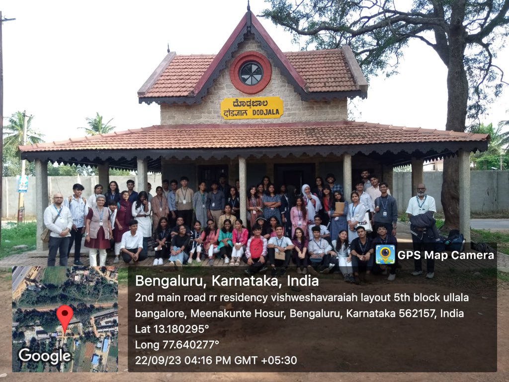 Thank you Railways for giving us this wonderful opportunity to document the historic Dodjala railway station. It was a wonderful experience for the 1st year students of B.Arch CHRIST School of Architecture. <a href="/SWRRLY/">South Western Railway</a> <a href="/RailMinIndia/">Ministry of Railways</a> <a href="/drmsbc/">DRM Bengaluru</a> <a href="/CHRISTITES/">CHRIST UNIVERSITY</a> <a href="/ChristKengeri/">Christ Kengeri</a> <a href="/ThomasTV6/">Thomas T V</a>