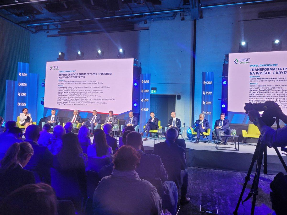 Rozpoczynamy pierwszy panel "Transformacja energetyczna sposobem na wyjście z kryzysu"