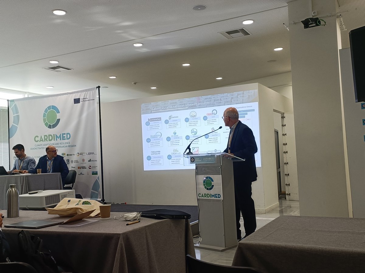 UT_SEMIDE's tweet photo. 🌍 SEMIDE at the Heart of Climate Resilience in the Mediterranean! 🤝
SEMIDE is actively participating in the kick-off meeting of the CARDIMED project, happening in Athens from September 27th to 29th, 2023. 📆
#SEMIDE #CARDIMED #ClimateResilience #HorizonEurope https://t.co/WLw0Nux8Bq