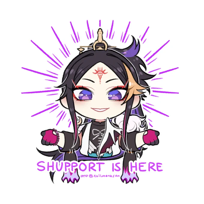 another sticker (i can't stop making them)#YaminoArt 