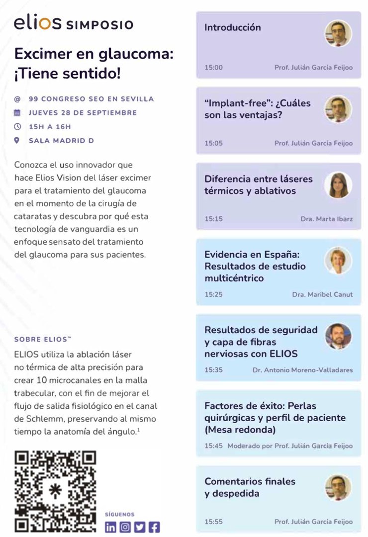 elios_vision's tweet photo. Elios Vision are at the SOE Congress in Seville! Attending? Join us at our symposium tomorrow! See you there!
#SEO2023 #Elios #EliosVision
https://t.co/4o5SfTTdtF
ELIOS is not approved for sale in the United States, where it is limited by Federal law to investigational use. https://t.co/bbB8kAPL0l