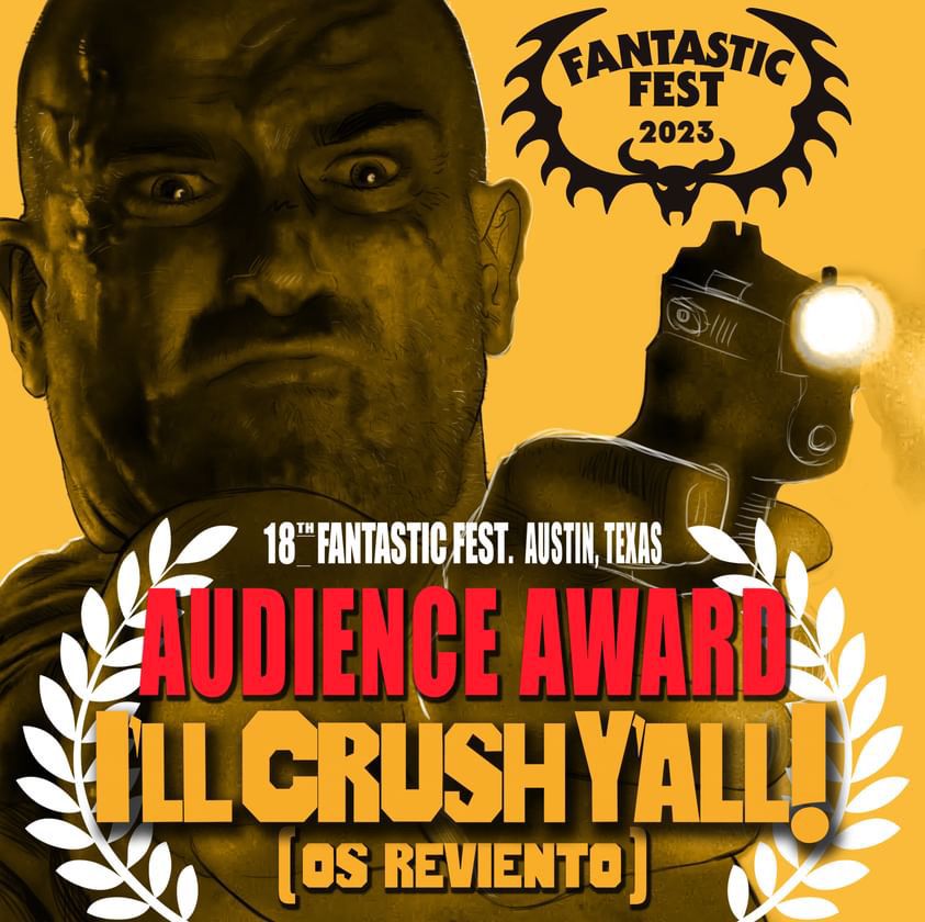 Ayer nos dieron esta gran noticia. 
"Os reviento" se ha llevado el Premio del Público en el <a href="/fantasticfest/">Fantastic Fest</a> 
Enhorabuena equipo. Seguimos repartiendo 💪🏻💪🏻💪🏻
